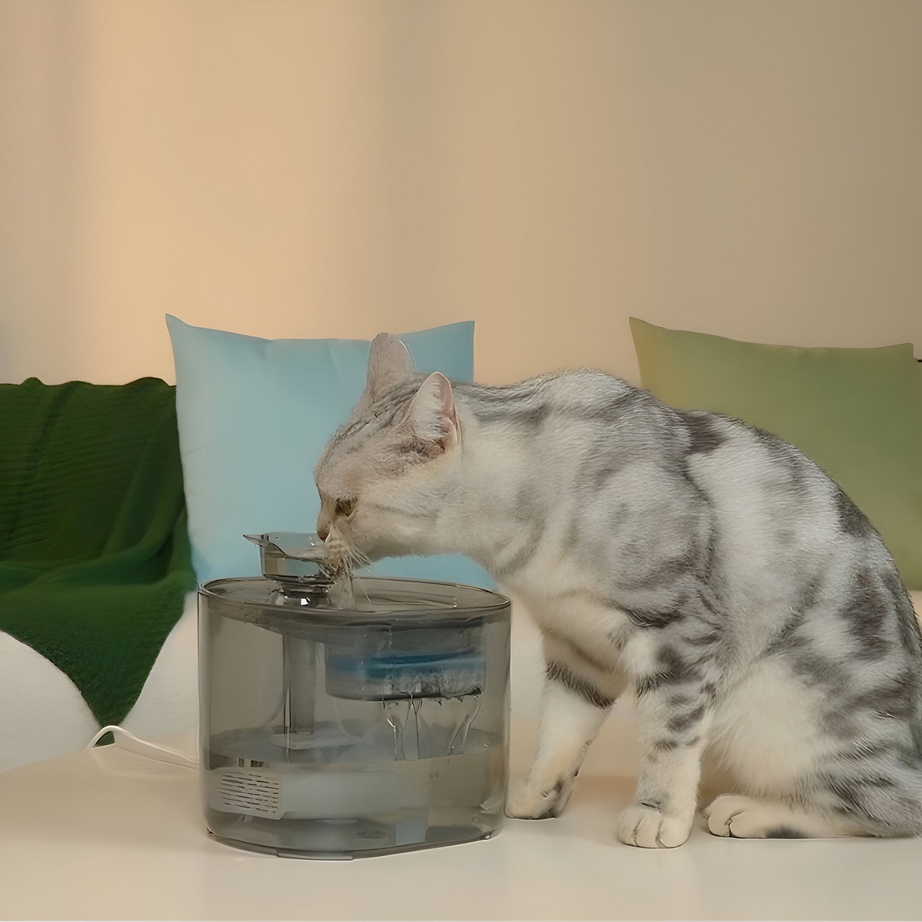 NEWPET™ Bebedouro Elétrico Para Cães e Gatos